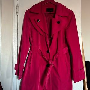 Pink trench
